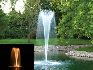 Airmax EcoSeries Fountain - Trumpet Spray Pattern